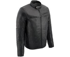 Veste en cuir pour hommes de style la plus vendue, différentes couleurs disponibles pour l'hiver, veste en cuir au meilleur prix - Product Image 3
