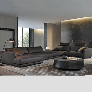 <span class=keywords><strong>Conjunto</strong></span> de sofás para el hogar sofá italiano en forma de u - Product Image 3