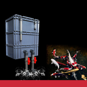 Lvju Fish Pond Hệ thống lọc trong nhà Fish Farm Tank Hộp lọc với bộ lọc phương tiện truyền thông - Product Image 4