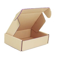 Boîtes en carton ondulé personnalisées en gros à bas prix avec logo, emballages en carton kraft pour emballage
