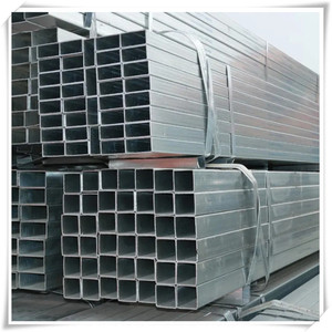 Tuyau carré en acier soudé de qualité supérieure, galvanisé Q235 Q355, pour construction structurelle, avec soudure personnalisée - Product Image 1