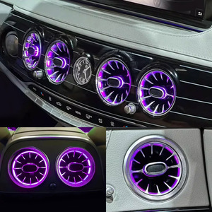 Accesorios para Mercedes Benz Clase S W222, Kit de Luces Ambientales LED RGB para Rejillas de Ventilación, Compatible con la Iluminación Ambiental Original del Vehículo - Product Image 5