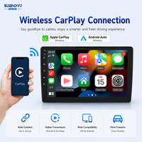 Layar Sentuh Navigasi 7 Inci 9 Inci 10 Inci Bluetooth WiFi GPS 360 Radio Musik Carplay Sistem Android Auto Layar Mobil Android