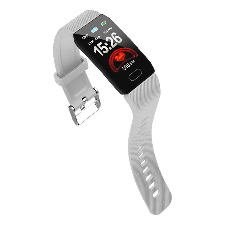 כושר שעון חכם צמידי 0.96 אינץ לב קצב כחול-שן כושר גשש חכם להקת עבור אפל Xiaomi Huawei טלפון