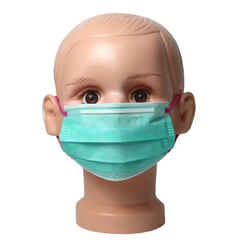 3Q Breathable Personal Protection Comfortable 14.5*7.5cm Rainbow Disposable Medical Surgical Face Mask