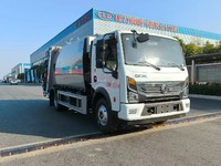 Camion à ordures compacteur de 3 à 10 tonnes, camion de collecte des déchets, camion de transport des ordures, mini camion à ordures fabriqué en Chine