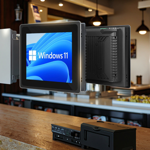 Wenjie KDS nhà bếp hệ thống hiển thị Om 18.5 inch hệ thống hiển thị <span class=keywords><strong>Windows</strong></span> Android POS Máy hệ thống POS cho siêu thị nhà hàng - Product Image 3