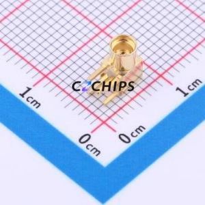 DL-MMCX-KWE-90 RF Coaxial Connector Through hole Component (THT) Connector Board-to-Board Inner Hole 1 3.5mm - Product Image 1