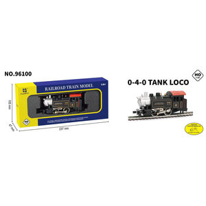 Modello di Treno Ferroviario in Scala 1:87, Accessorio per Collezione Hobby, Scenografia Ferroviaria per Tavolo di Sabbia, per Appassionati di <span class=keywords><strong>Modellismo</strong></span> Ferroviario - Product Image 1