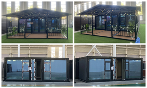 HBAE <span class=keywords><strong>Maison</strong></span> préfabriquée mobile extensible, alimentée par l'énergie <span class=keywords><strong>solaire</strong></span> et éolienne hors réseau, avec panneaux sandwich, design moderne, garantie 1 an - Product Image 6