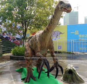 Réplique de dinosaure animatronique <span class=keywords><strong>Therizinosaurus</strong></span> sur mesure au prix d'usine pour parc à dinosaures - Product Image 4