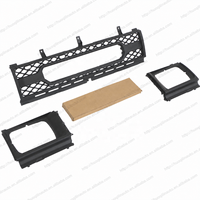 Pièces automobiles, accessoires extérieurs, calandre avant noire pour voiture, calandre de radiateur LED, fixation par boulons, compatible avec NISSAN D21 1990-1992