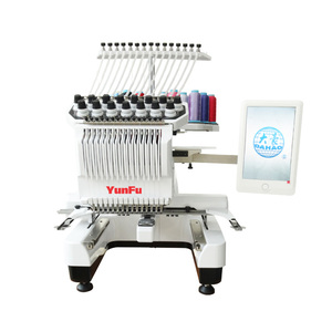 Máquina de coser japonesa feliz Similar, uso doméstico, bordado de monograma de una cabeza, a la venta - Product Image 5