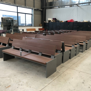 Bancs de jardin en métal Bancs de jardin en bois Banquette d'extérieur <span class=keywords><strong>à</strong></span> <span class=keywords><strong>vendre</strong></span> Fabricant en fer forgé Offre Spéciale moderne personnalisé - Product Image 2