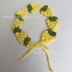 Diademas de fresa tejidas a mano, accesorios para el cabello estilo Mori Girl, accesorios dulces para el cabello, para regalo, fiesta, origen Chaozhou - Product Image 4