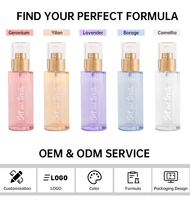 Professionnel sans Logo anti-transpiration végétalien maquillage cosmétique finition Spray brume longue durée rose miroitant réglage Spray