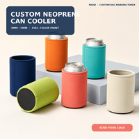 Funda de neopreno personalizada para latas de cerveza, aislante, con logo, para bodas, fiestas, eventos, promoción, venta al por mayor de fábrica