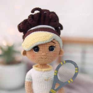 Benutzer definierte Amigurumi Lovely Girl Dolls Handmade Baby Doll Crochet Toy - Product Image 2
