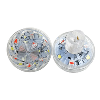 Nouvelles Décorations Lumineuses Cabochon pour Parcs d'Attractions AC127V 110V 48mm LED Pixel RGBW Automatique IP65 Lumières Ponctuelles pour Manèges