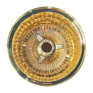 Chất Lượng Cao Nan Hoa Bánh Xe Dây Vàng Bánh Xe Khắc 13 Inch Vành Dây Vàng Bánh Xe - Product Image 2