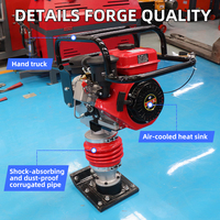 Compacteur vibrant vertical 380V personnalisable pour petites fondations sur chantiers de construction
