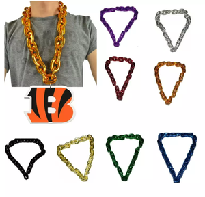 Groothandel/Custom Team Logo <span class=keywords><strong>Cincinnati</strong></span> <span class=keywords><strong>Bengals</strong></span> Fan Ketting 10 Inch 3d Foam Ketting - Product Image 4