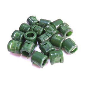 Fabrieks prijs milieuvriendelijke eenvoudige buitengebruik trainingspootringen voor vogels kleurrijke duivenringen volgsysteem plastic vogelring - Product Image 5