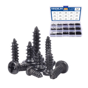 Nindejin M1.2 M1.4 m1.5 m1.7 Lenovo máy tính xách tay điện thoại di động vít Set đen đầu tròn thép tự khai thác vít - Product Image 2