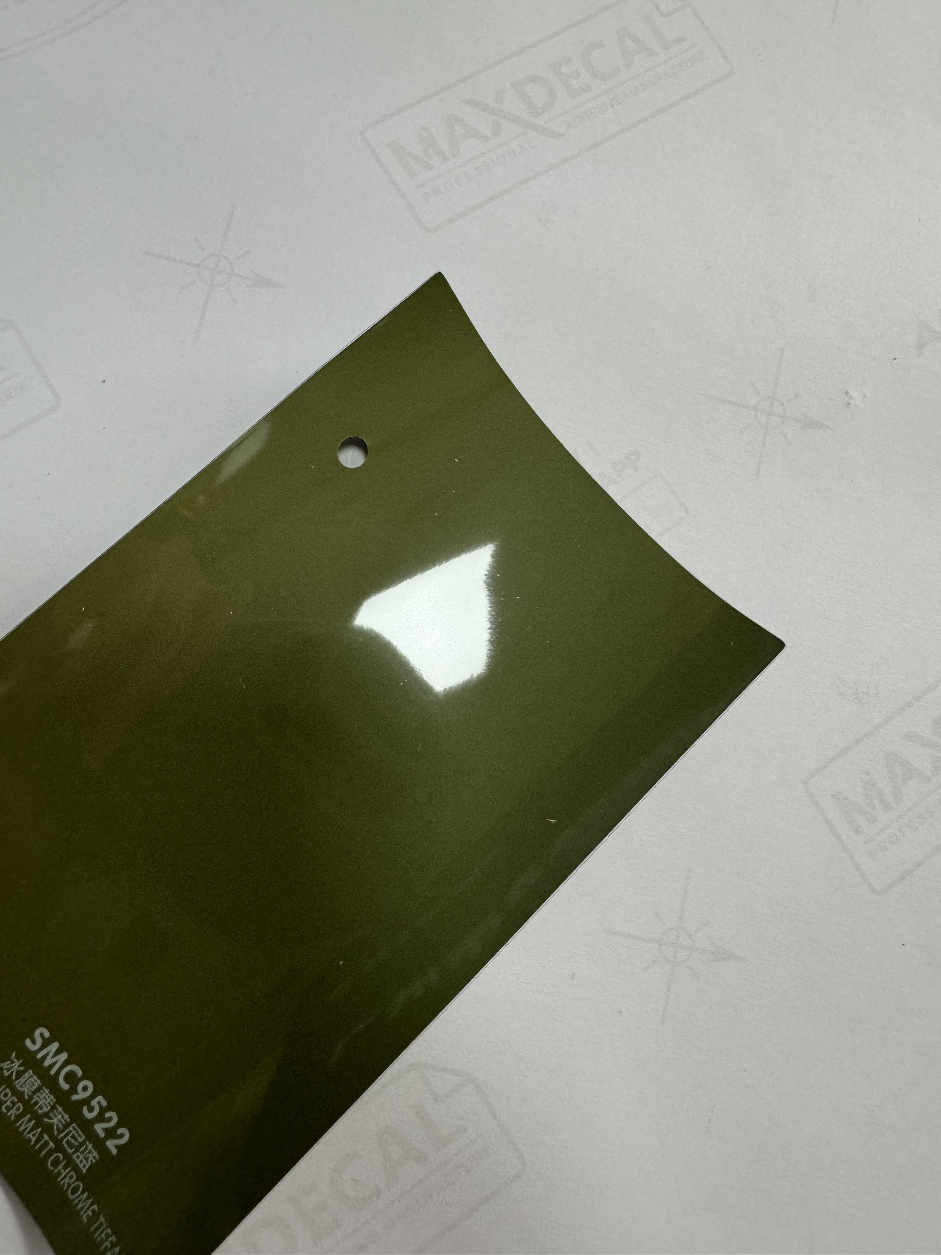 CRISTAL BRILLANT VERT KAKI