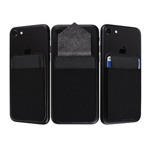 Funda trasera creativa para teléfono con tapa, accesorio para teléfono Leica con tarjetero, bolsillo para teléfono autoadhesivo 3M sin residuos. - Product Image 1
