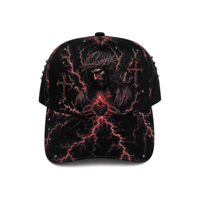 Casquettes de baseball sportives 5 panneaux G5 DH originales en gros, motifs imprimés Flame Rude, designs Awakenings, casquettes Beard