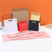 Premium Umweltfreundliche Selbstaufrichtende Hartschalen-Faltbare Geschenkbox mit Magnetverschluss und Griff, Individuelle Heißprägung und UV-Druck