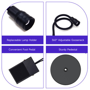 Lámpara LED UV Violeta de 5W para Extensión de Pestañas, Fototerapia de 395nm, Curado de Pegamento para Pestañas Postizas, Herramienta de Salón de Belleza, Venta al Por Mayor - Product Image 5
