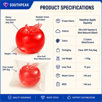 Jouets sensoriels ultra-doux en gelée Southpeak Toy Vaseline Apple Squishy Toys, jouets anti-stress souples, vente en gros WS