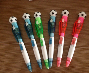 Stylo à bille avec LED Stylo de football promotionnel Stylo à bille - Product Image 4