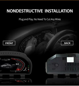 لوحة قيادة رقمية جديدة للسيارة مقاس 12.3 بوصة تعمل بنظام لينكس مع شاشة لمس سعوية وعداد سرعة افتراضي لسلسلة 1/<span class=keywords><strong>2</strong></span> F20-F23 - Product Image 6