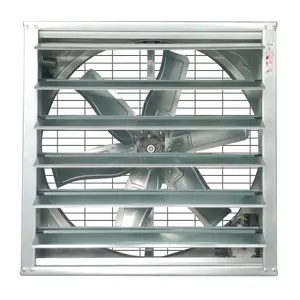 Warehouse Factory Wall Mounted Ventilation Industrial Axial Flow 50 Inch Exhaust Fan For Sale