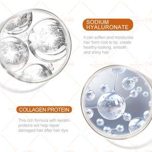 Set sampo dan Kondisioner Rambut <span class=keywords><strong>Anti</strong></span> keriting, Label pribadi kualitas tinggi Voudioty Collagen Biotin dalam memberi nutrisi memperbaiki - Product Image 5