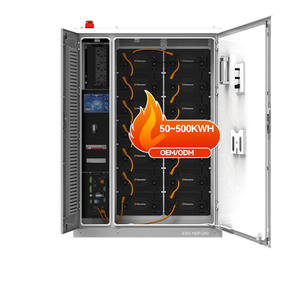 ตู้เก็บแบตเตอรี่กลางแจ้งสำหรับตลาดยุโรปภาชนะเก็บพลังงาน372Kwh 200Kw ระบายความร้อนด้วยของเหลวในอุตสาหกรรมและเชิงพาณิชย์ - Product Image 1