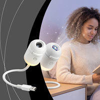 Projecteur d'étoiles USB mini, best-seller Internet, en matériau PE, lumière de nuit ciel étoilé, lampe d'ambiance moderne et minimaliste pour chambre à coucher