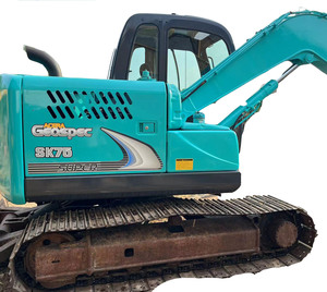 Mini-excavatrice d'occasion Kobelco SK75-8 de 7 tonnes, chenillée, japonaise, haute efficacité, avec moteur et boîte de vitesses robustes, testée, vidéo incluse - Product Image 5