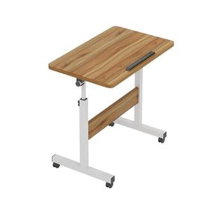 Modern taşınabilir eğitim & toplantı masası katlanır dizüstü bilgisayar masası tekerlekler ofis mobilyaları ev kullanımı için dayanıklı plaka malzemesi - Product Image 2