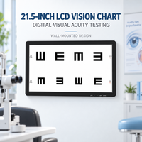Équipement d'Optométrie, Moniteur de Test Optique LCD, Échelle Visuelle Numérique