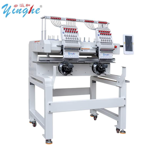 Máy thêu tự động và vi tính YH 1202 bán chạy, 2 đầu 12 kim, có mũ/phẳng/đồ may mặc, sản xuất tại Trung Quốc - Product Image 4