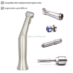 Pieza <span class=keywords><strong>de</strong></span> mano para implante Dental, botón <span class=keywords><strong>de</strong></span> presión 20:<span class=keywords><strong>1</strong></span>, contra ángulo, Wildcard, acero inoxidable, para motor <span class=keywords><strong>de</strong></span> implante dental - Product Image 2