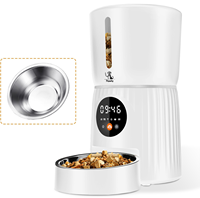 Distributeur automatique intelligent de nourriture pour animaux de compagnie Tuya vidéo Wifi App Control distributeur 4L avec caméra mangeoire automatique pour chats