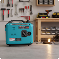 Générateur portable à inverseur refroidi par air 2,5KW-8,5KW 4 temps multi-carburant (GPL/GNL/Gaz naturel/Essence) étanche avec réservoir de carburant de 7L