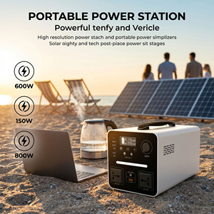 1500W High Power Portable Station Pure Sine Wave <b>Solar</b> <b>Generator</b> 220V AC USB-C Emergency Backup Camping Home A151536 <b>Solar</b> Power - Product Image 5