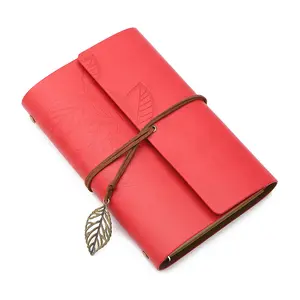 Cadeau d'affaires A5 planificateur fait main en cuir relié 6 anneaux bloc-notes carnet de notes personnalisé cadeau de Noël