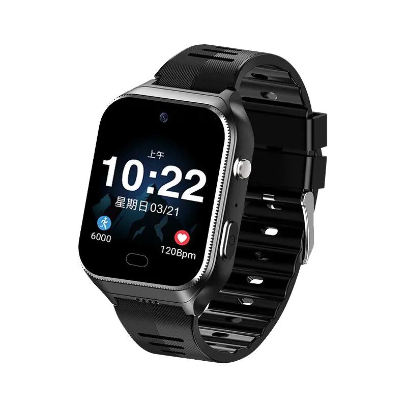 2024 gs17 soins aux personnes âgées Smartwatch Android WIFI dent bleue carte Sim GPS piste moniteur de fréquence cardiaque SOS santé aîné 4g montre intelligente